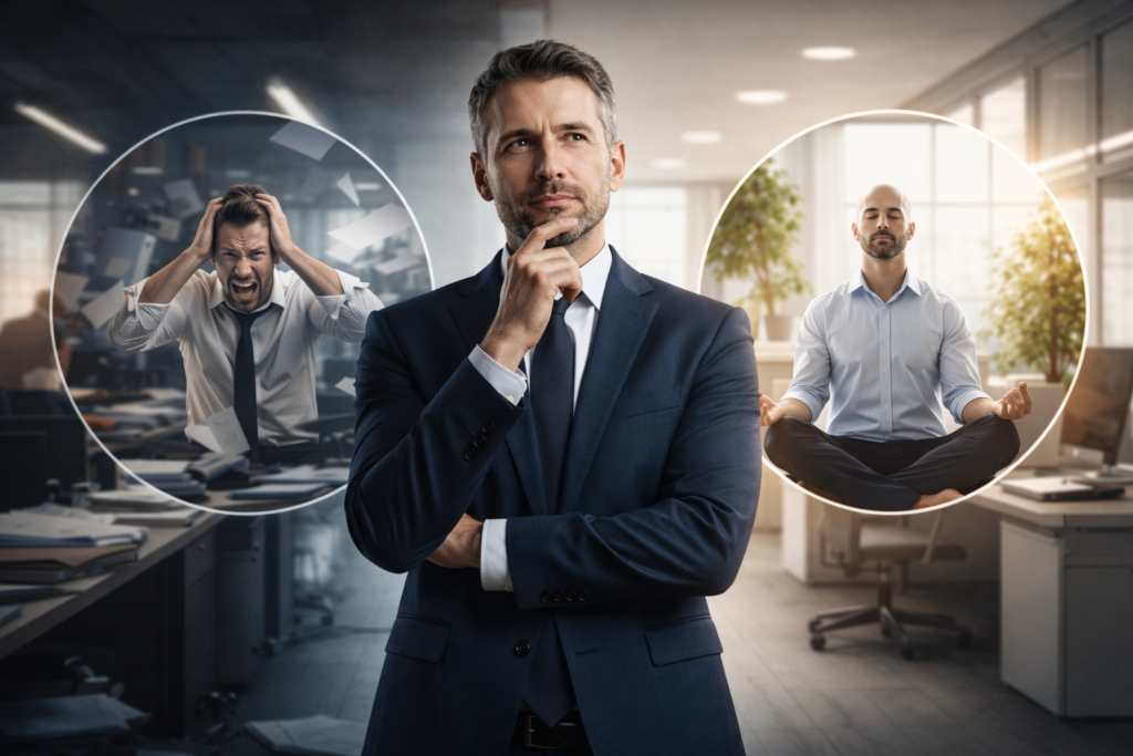 conciência não chega liderança decide