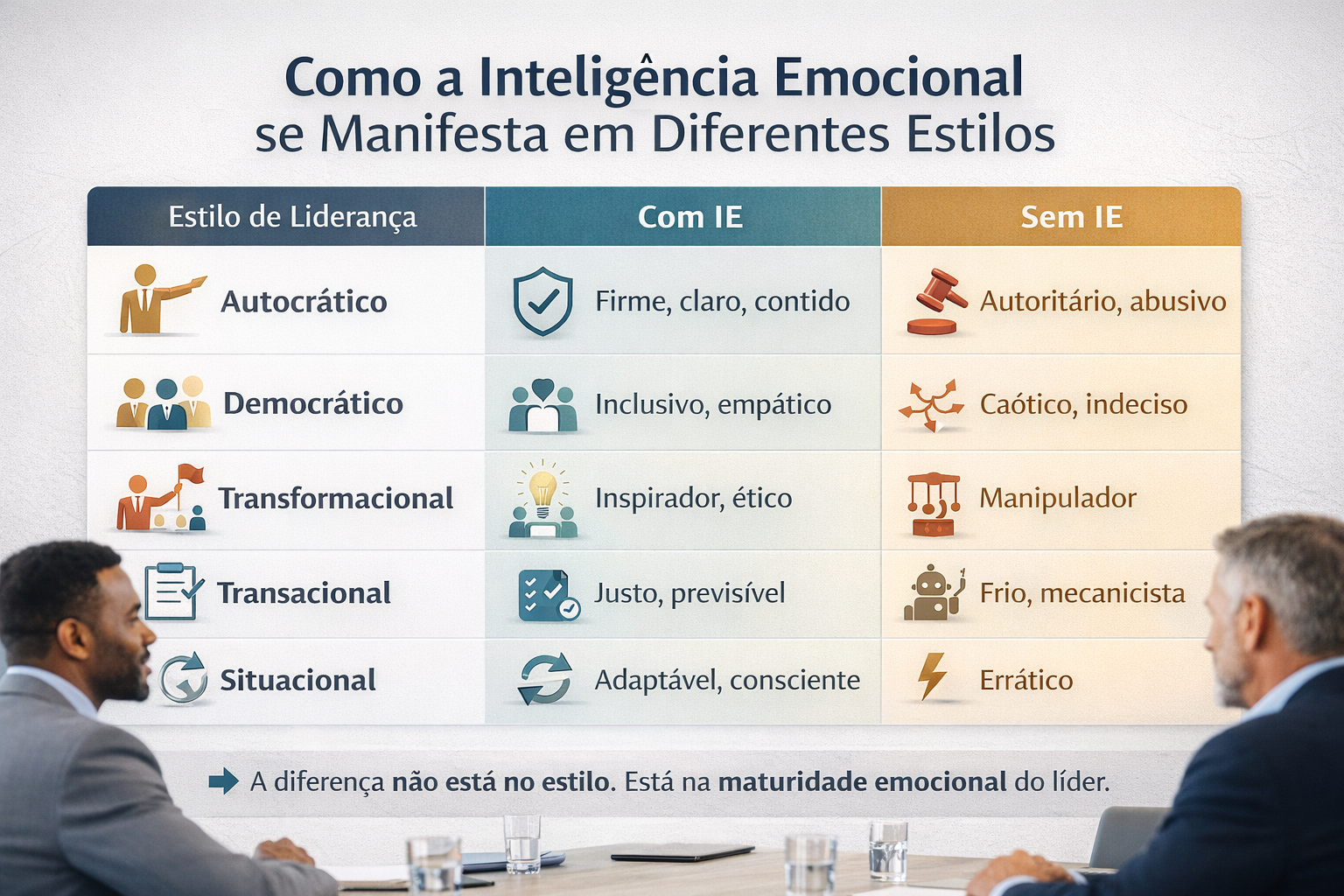 liderança emocionalmente inteligente