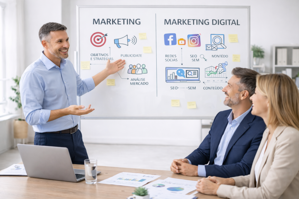maketing digital liderança e gestão