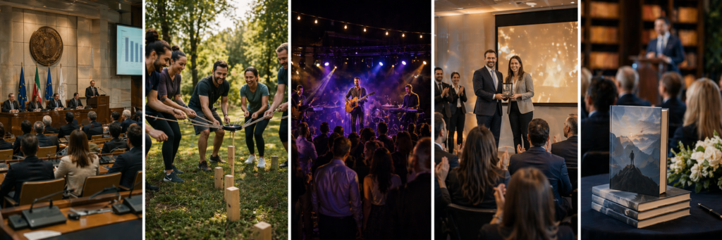 organização de eventos e atividades prime